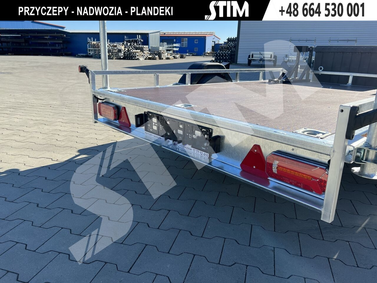 Stim S11-075/2616 Przyczpa pod 2 motocykle - Remolque para moto: foto 4 Stim S11-075/2616 Przyczpa pod 2 motocykle - Remolque para moto: foto 4