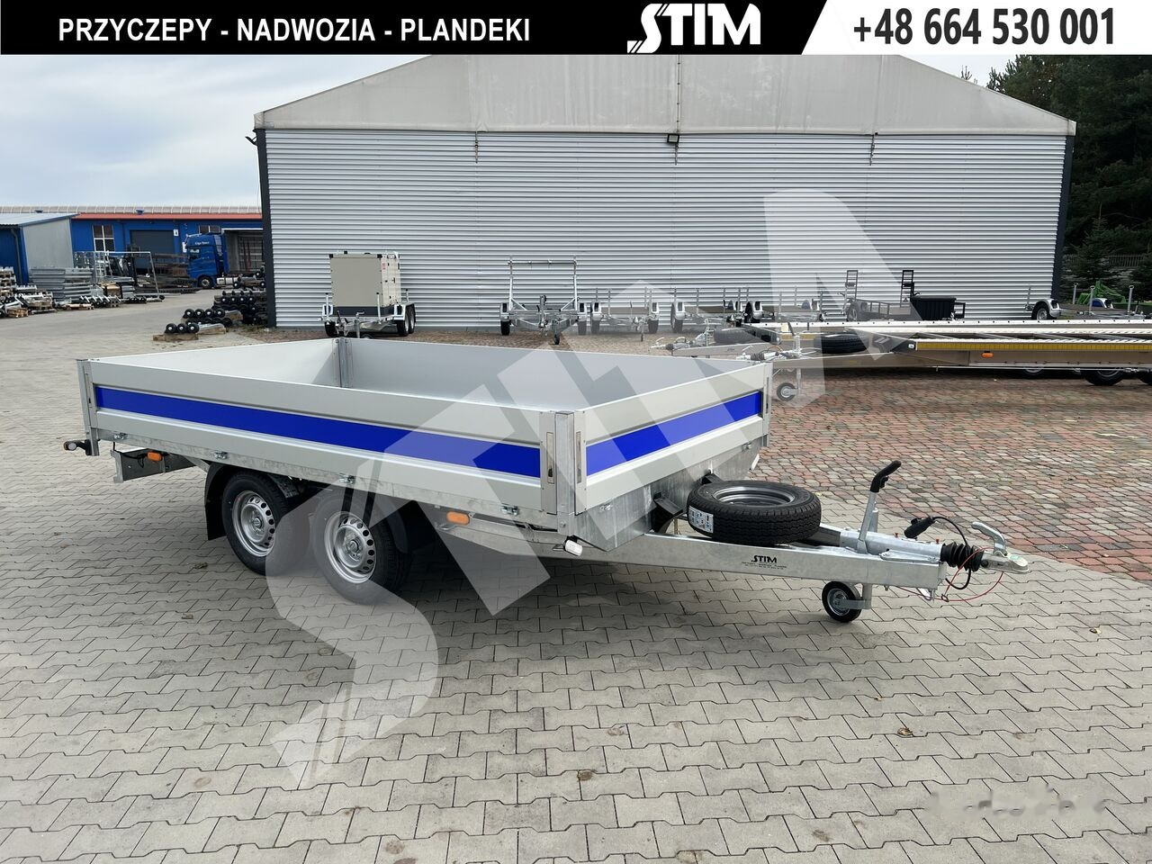 Remolque plataforma/ Caja abierta nuevo Stim S22 27/3520: foto 7