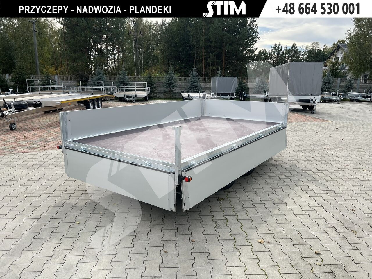 Remolque plataforma/ Caja abierta nuevo Stim S22 27/3520: foto 8