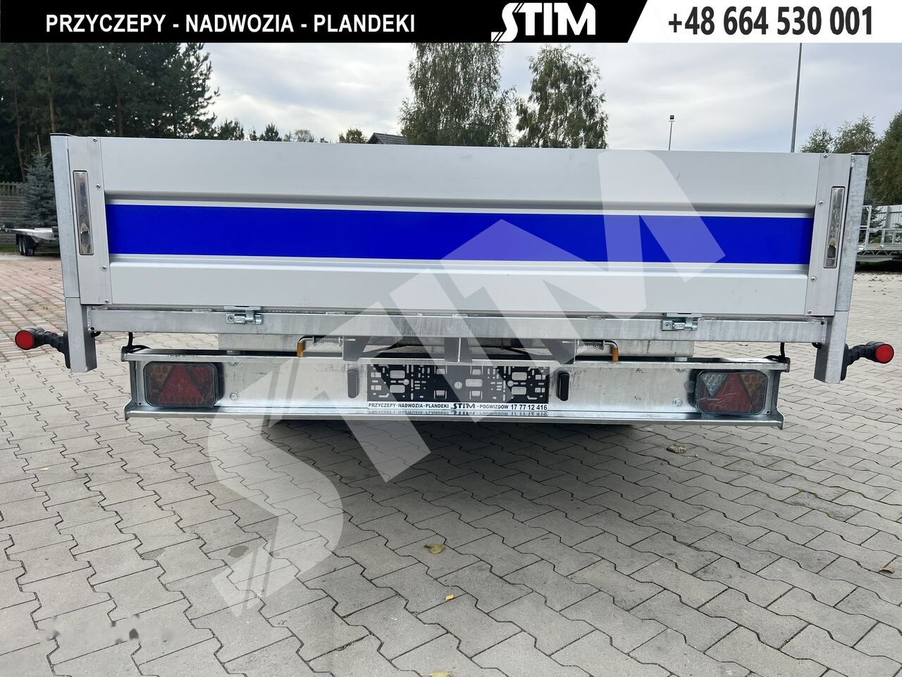 Remolque plataforma/ Caja abierta nuevo Stim S22 27/3520: foto 13