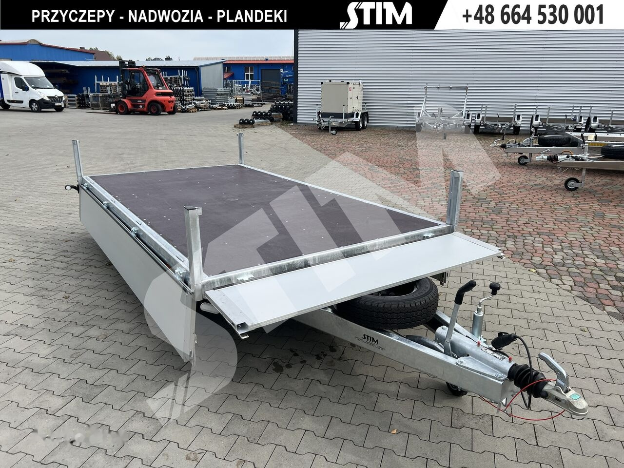 Remolque plataforma/ Caja abierta nuevo Stim S22 27/3520: foto 9