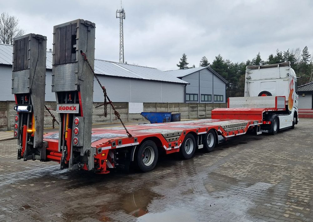 Bodex ZESTAW NACZEPA NISKOPODŁOGOWA ROZSUWANA 3 OSIE LAWETA - Semirremolque góndola rebajadas: foto 4 Bodex ZESTAW NACZEPA NISKOPODŁOGOWA ROZSUWANA 3 OSIE LAWETA - Semirremolque góndola rebajadas: foto 4