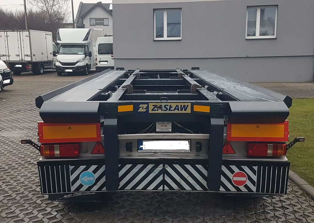 Zaslaw D-659 DO KONTENERÓW HAKOWCA POD KONTENERY 2 OSIE BLIŹNIAKI HUFFERMANN MEILLER WIELTON SKIBICKI - Remolque multilift/ Portacontenedores de cadenas: foto 5 Zaslaw D-659 DO KONTENERÓW HAKOWCA POD KONTENERY 2 OSIE BLIŹNIAKI HUFFERMANN MEILLER WIELTON SKIBICKI - Remolque multilift/ Portacontenedores de cadenas: foto 5