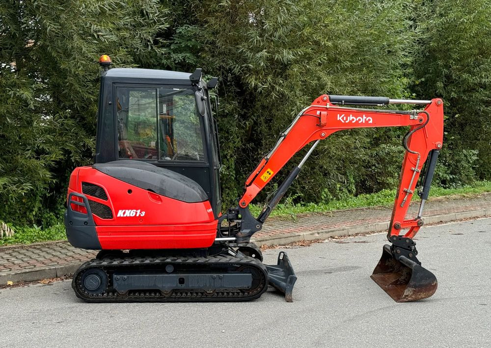 Miniexcavadora Kubota * Sprowadzona * Minikoparka * Kubota KX61-3 * 2.6 Ton *: foto 8