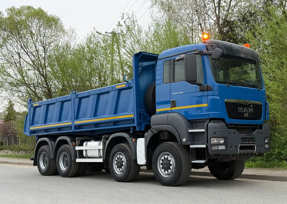 MAN * Kiper * Wywrotka * 35-440 * MAN TGS * 8X8 * Bordmatic * Bardzo Dobry Stan - Camión volquete: foto 2 MAN * Kiper * Wywrotka * 35-440 * MAN TGS * 8X8 * Bordmatic * Bardzo Dobry Stan - Camión volquete: foto 2