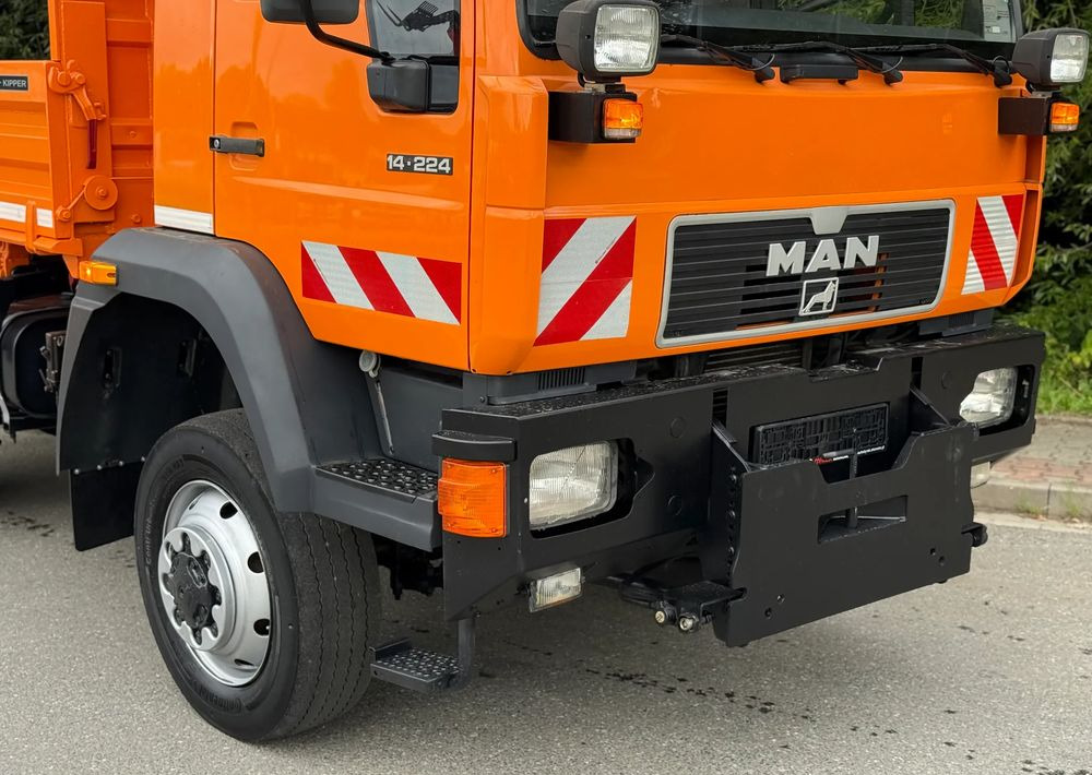 MAN * MAN 14-220 * Kiper Wywrotka Meiller * 4x4 * Zimowe Utrzymanie * Unimog * - Camión volquete: foto 4 MAN * MAN 14-220 * Kiper Wywrotka Meiller * 4x4 * Zimowe Utrzymanie * Unimog * - Camión volquete: foto 4