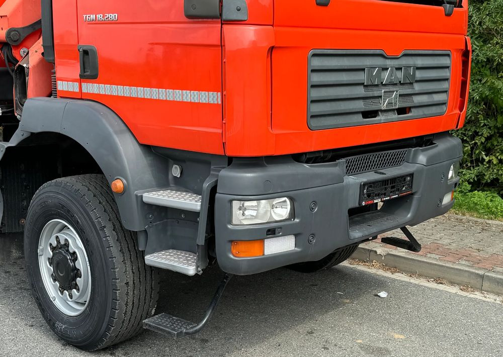 MAN * TGM 18-280 MAN 4x4 HDS Palfinger PK10500 * Kiper Wywrotka * Bardzo Dobry Stan - Camión volquete: foto 3 MAN * TGM 18-280 MAN 4x4 HDS Palfinger PK10500 * Kiper Wywrotka * Bardzo Dobry Stan - Camión volquete: foto 3