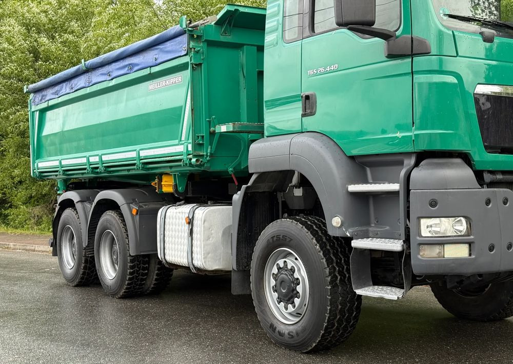 MAN * TGS 26.440 MAN * Kiper / Wywrotka * 6x6 * Sprowadzona * Bordmatik * Stan Perfekcyjny - Camión volquete: foto 4 MAN * TGS 26.440 MAN * Kiper / Wywrotka * 6x6 * Sprowadzona * Bordmatik * Stan Perfekcyjny - Camión volquete: foto 4