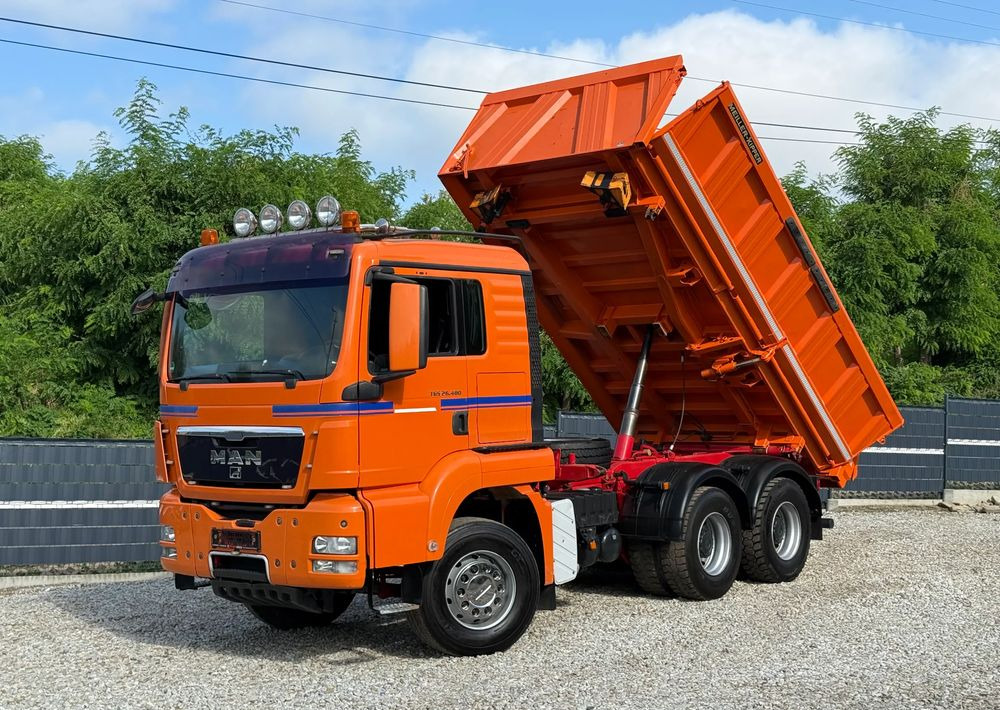 MAN * TGS 26.480 MAN * Kiper / Wywrotka * 6x4 * Sprowadzona * Bordmatik * Stan Perfekcyjny - Camión volquete: foto 1 MAN * TGS 26.480 MAN * Kiper / Wywrotka * 6x4 * Sprowadzona * Bordmatik * Stan Perfekcyjny - Camión volquete: foto 1