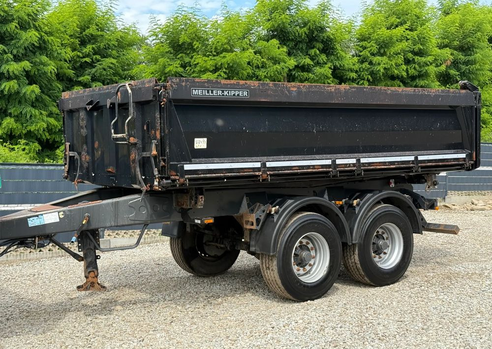 Meiller * Przyczepa Tandem * Meiller Mzda * Kiper Wywrotka x3 * Stan Idealny - Remolque volquete: foto 1 Meiller * Przyczepa Tandem * Meiller Mzda * Kiper Wywrotka x3 * Stan Idealny - Remolque volquete: foto 1