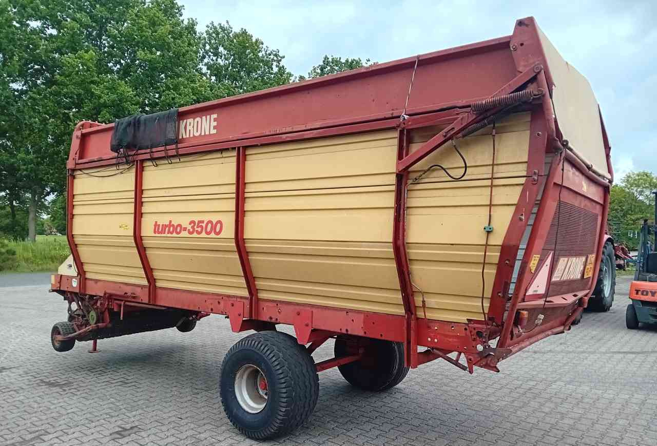 Krone Turbo 3500 enkelas - Remolque autocargador: foto 3 Krone Turbo 3500 enkelas - Remolque autocargador: foto 3