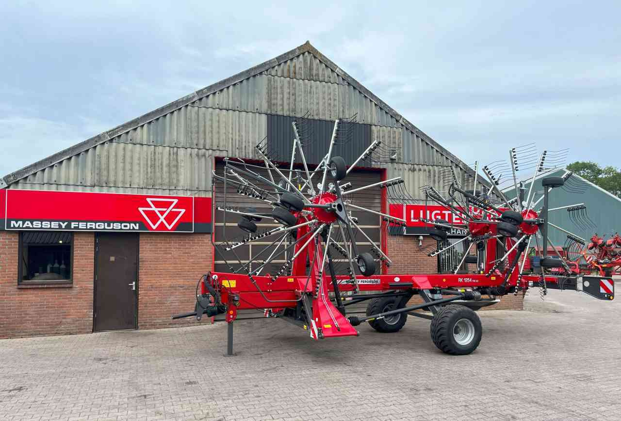 Massey Ferguson RK 1254 TRC-EC Hark 4-elements rake, rugger, zwiller Weidebouwmachines - Henificadora: foto 1 Massey Ferguson RK 1254 TRC-EC Hark 4-elements rake, rugger, zwiller Weidebouwmachines - Henificadora: foto 1