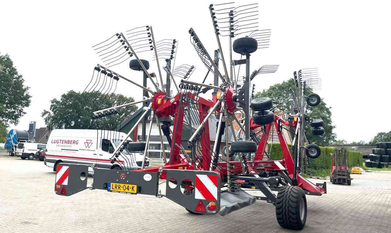 Massey Ferguson RK 1254 TRC-EC Hark 4-elements rake, rugger, zwiller Weidebouwmachines * verkocht/sold * - Henificadora: foto 4 Massey Ferguson RK 1254 TRC-EC Hark 4-elements rake, rugger, zwiller Weidebouwmachines * verkocht/sold * - Henificadora: foto 4