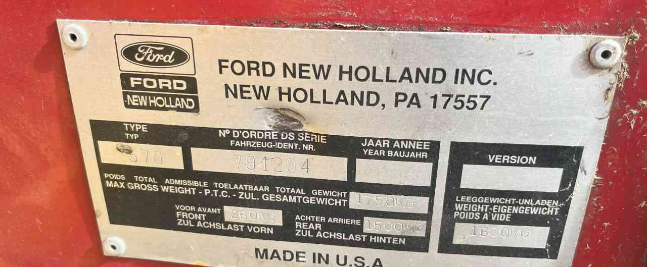 Empacadora de pacas cuadradas New Holland 570 Balepers pers pakkenperk weidebouwmachines: foto 7