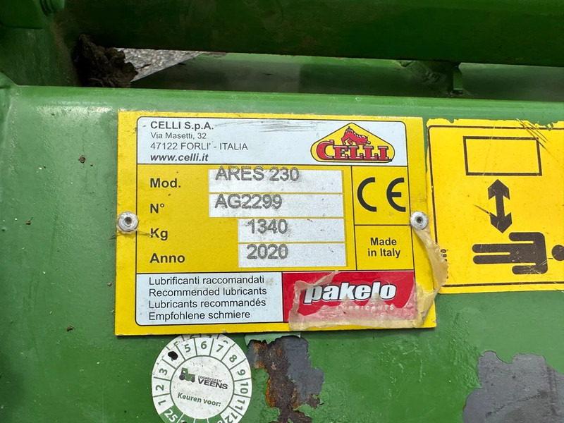 Equipo para trabajo del suelo Celli Ares 230 overtopfrees: foto 15