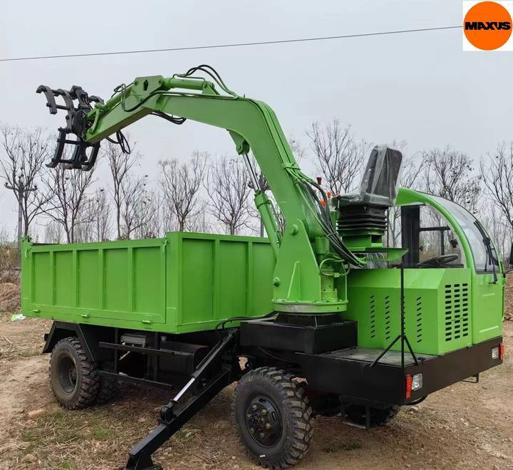Remolque forestal nuevo NEW MAXUS 14 TON Trailer 7.8m Crane Warranty up to 10 YEARS | НОВА Прицепа 14 ТОН Кран 7,8 м MAXUS Гарантія до 10 РОКІВ: foto 11