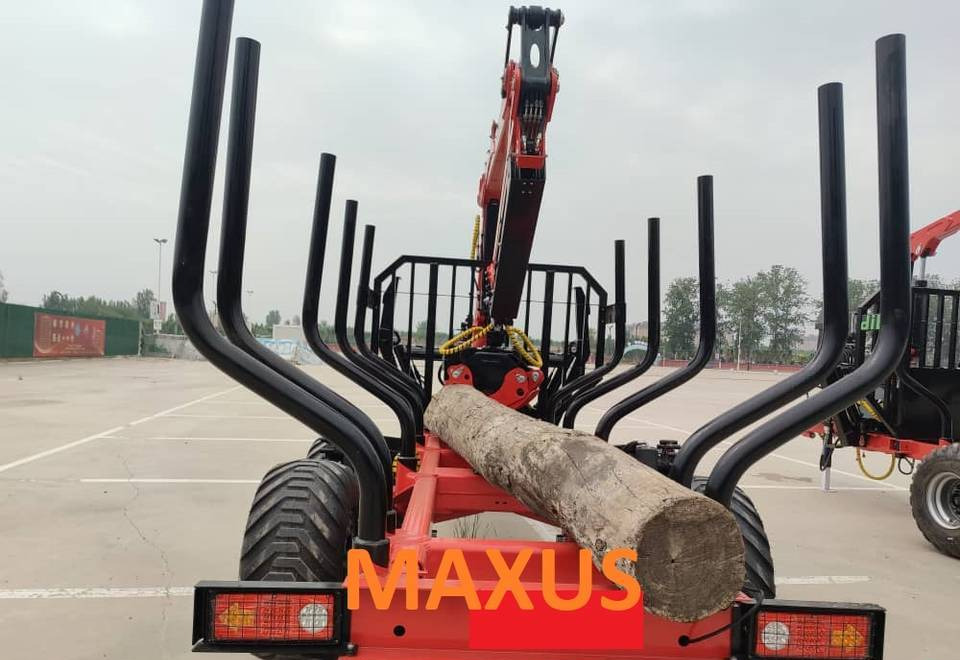 Remolque forestal nuevo NEW MAXUS 14 TON Trailer 7.8m Crane Warranty up to 10 YEARS | НОВА Прицепа 14 ТОН Кран 7,8 м MAXUS Гарантія до 10 РОКІВ: foto 6