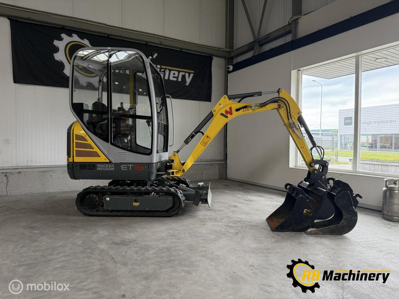 WackerNeuson ET16 Weinig uren!!! Z.G.A.N. - Excavadora: foto 3 WackerNeuson ET16 Weinig uren!!! Z.G.A.N. - Excavadora: foto 3