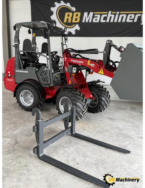 Cargadora de ruedas nuevo Weidemann 1160 Special (nieuw met volledige garantie): foto 8 Cargadora de ruedas nuevo Weidemann 1160 Special (nieuw met volledige garantie): foto 8