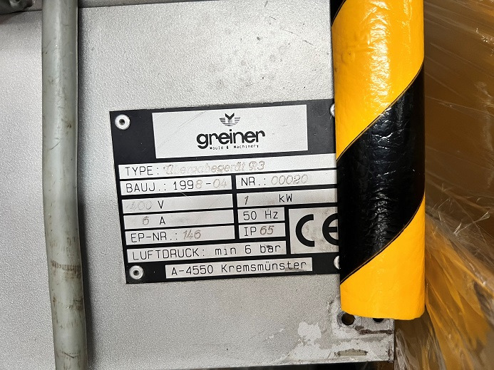 GREINER STAPELUNG - Máquina de embalaje: foto 3 GREINER STAPELUNG - Máquina de embalaje: foto 3