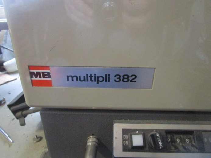 TISCH-FALZMASCHINE MB MULTIPLI 382 PBA - Plegadora de papel: foto 5 TISCH-FALZMASCHINE MB MULTIPLI 382 PBA - Plegadora de papel: foto 5