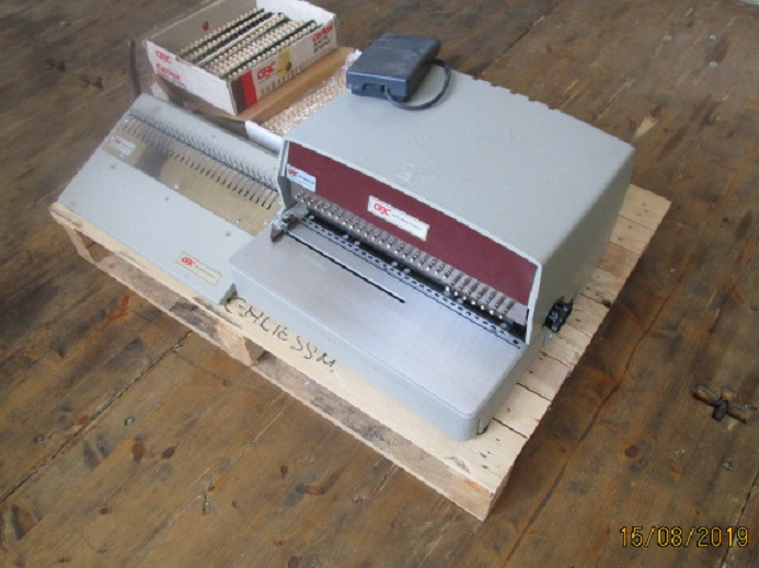 WIRO SCHLIESSMASCHINE GBC 112-PM-1 - Máquina de impresión: foto 2 WIRO SCHLIESSMASCHINE GBC 112-PM-1 - Máquina de impresión: foto 2