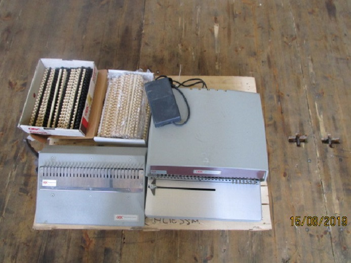 WIRO SCHLIESSMASCHINE GBC 112-PM-1 - Máquina de impresión: foto 4 WIRO SCHLIESSMASCHINE GBC 112-PM-1 - Máquina de impresión: foto 4
