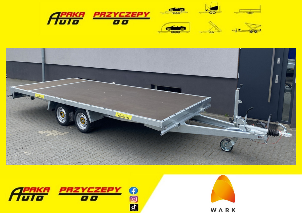PRZYCZEPA PLATFORMOWA 5X2 WARK DMC 3500 / WARK PLATFORM TRAILER 5X2 DMC 3500 - Remolque plataforma/ Caja abierta: foto 1 PRZYCZEPA PLATFORMOWA 5X2 WARK DMC 3500 / WARK PLATFORM TRAILER 5X2 DMC 3500 - Remolque plataforma/ Caja abierta: foto 1