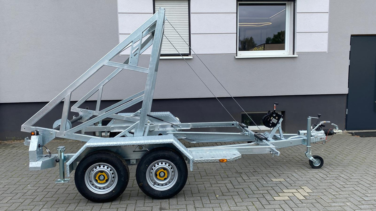 PRZYCZEPA WARK KABLOWA POD BĘBEN KABLOWY DMC 2700KG / WARK Cable Trailer for Cable Drum DMC 2700KG - Remolque portabobinas: foto 4 PRZYCZEPA WARK KABLOWA POD BĘBEN KABLOWY DMC 2700KG / WARK Cable Trailer for Cable Drum DMC 2700KG - Remolque portabobinas: foto 4