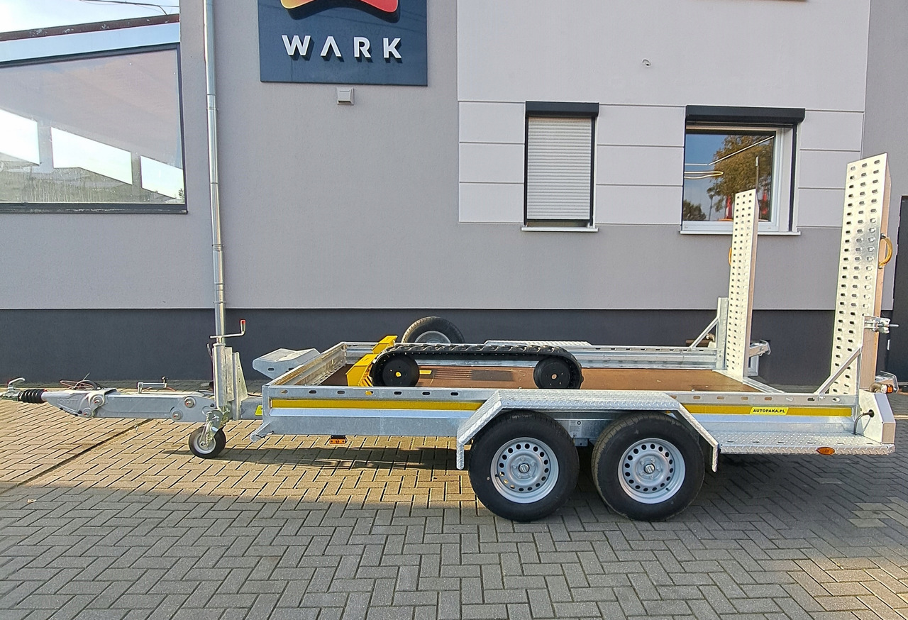 PRZYCZEPA WARK KHD DO MINIKOPARKI KOPARKI REGULOWANY DYSZEL DMC 3500 / WARK KHD TRAILER FOR MINI EXCAVATOR WITH ADJUSTABLE DRAWBAR DMC 3500 - Remolque porta maquinaria: foto 2 PRZYCZEPA WARK KHD DO MINIKOPARKI KOPARKI REGULOWANY DYSZEL DMC 3500 / WARK KHD TRAILER FOR MINI EXCAVATOR WITH ADJUSTABLE DRAWBAR DMC 3500 - Remolque porta maquinaria: foto 2