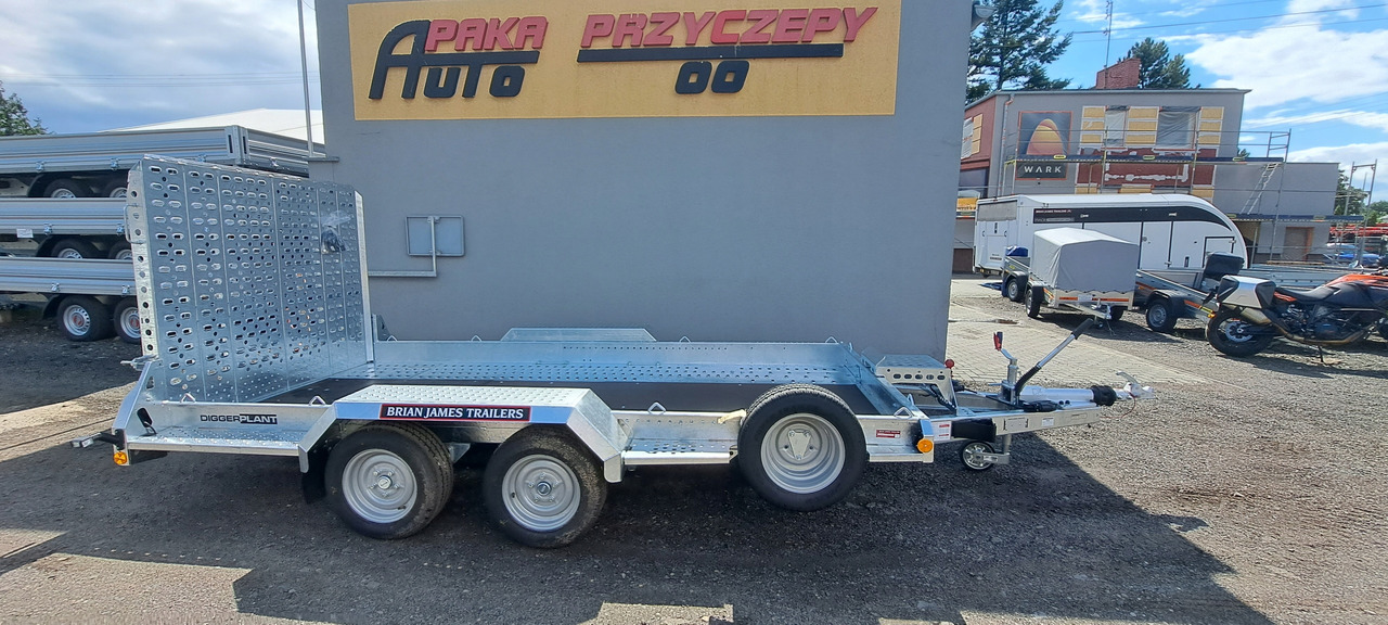 PRZYCZEPA Z RAMPĄ POD KOPARKĘ DO MINIKOPARKI 3500 / TRAILER WITH RAMPS FOR EXCAVATOR MINI EXCAVATOR 3500 - Remolque porta maquinaria: foto 2 PRZYCZEPA Z RAMPĄ POD KOPARKĘ DO MINIKOPARKI 3500 / TRAILER WITH RAMPS FOR EXCAVATOR MINI EXCAVATOR 3500 - Remolque porta maquinaria: foto 2