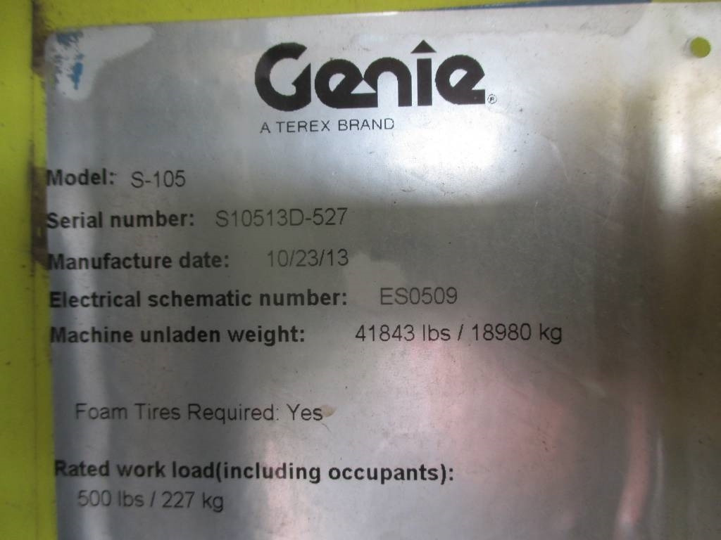 Plataforma telescopica Genie S 105: foto 13