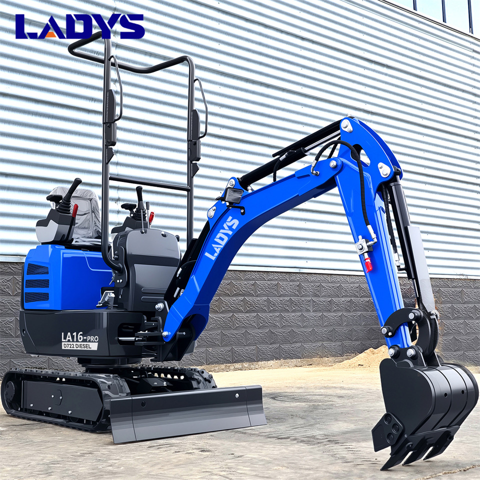 LADYS LA16Pro Mini Excavator Kubota Euro 5/Epa Engine Mini Excavator For Sale - Miniexcavadora: foto 1 LADYS LA16Pro Mini Excavator Kubota Euro 5/Epa Engine Mini Excavator For Sale - Miniexcavadora: foto 1