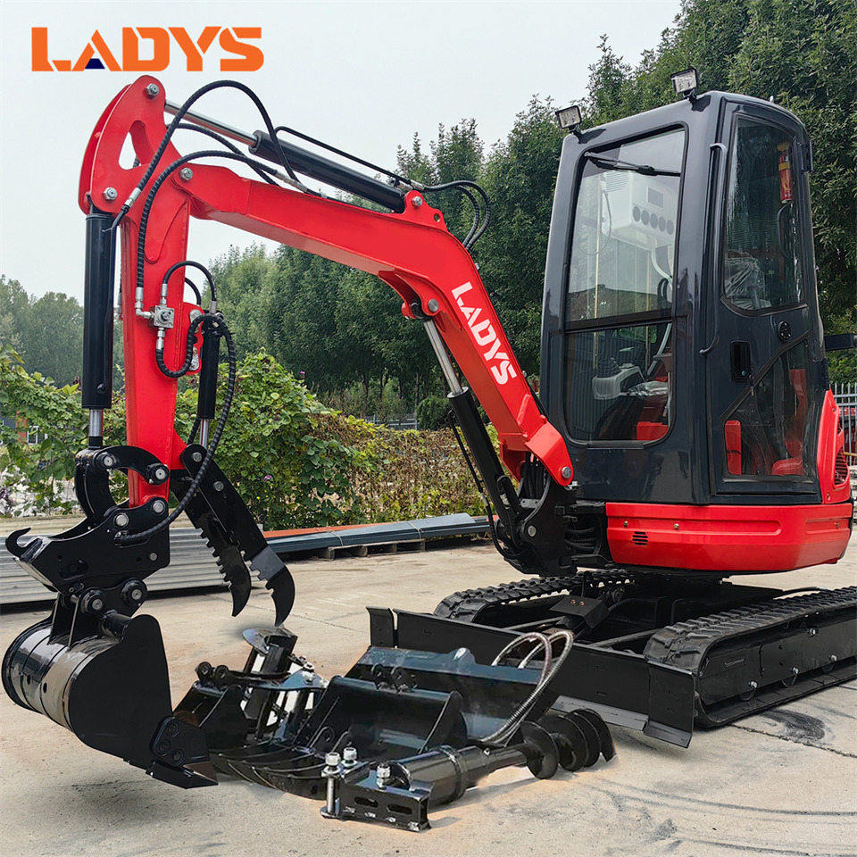 LADYS DY25U Mini Excavator Euro 5/Epa Engine Kubota Mini Excavator For Sale - Miniexcavadora: foto 1 LADYS DY25U Mini Excavator Euro 5/Epa Engine Kubota Mini Excavator For Sale - Miniexcavadora: foto 1