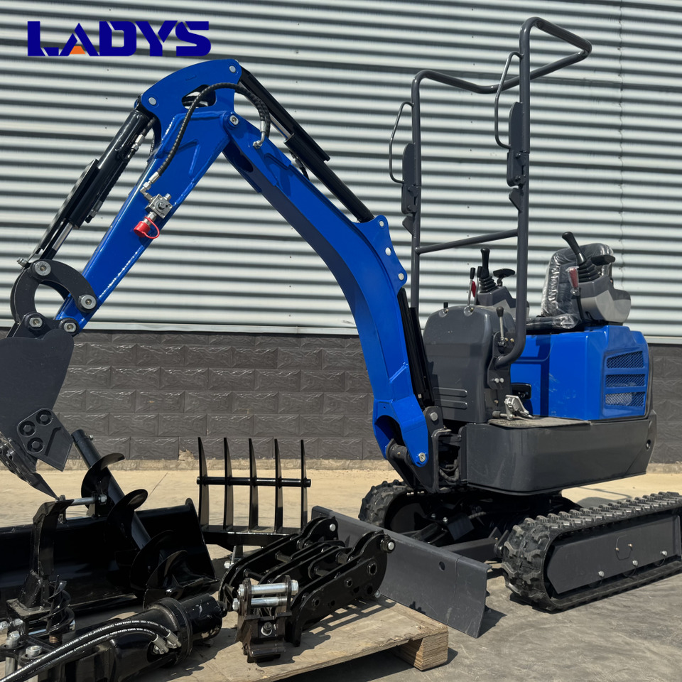 LADYS LA16Pro Mini Excavator Euro 5/Epa Kubota Engine Mini Excavator For Sale - Excavadora: foto 1 LADYS LA16Pro Mini Excavator Euro 5/Epa Kubota Engine Mini Excavator For Sale - Excavadora: foto 1