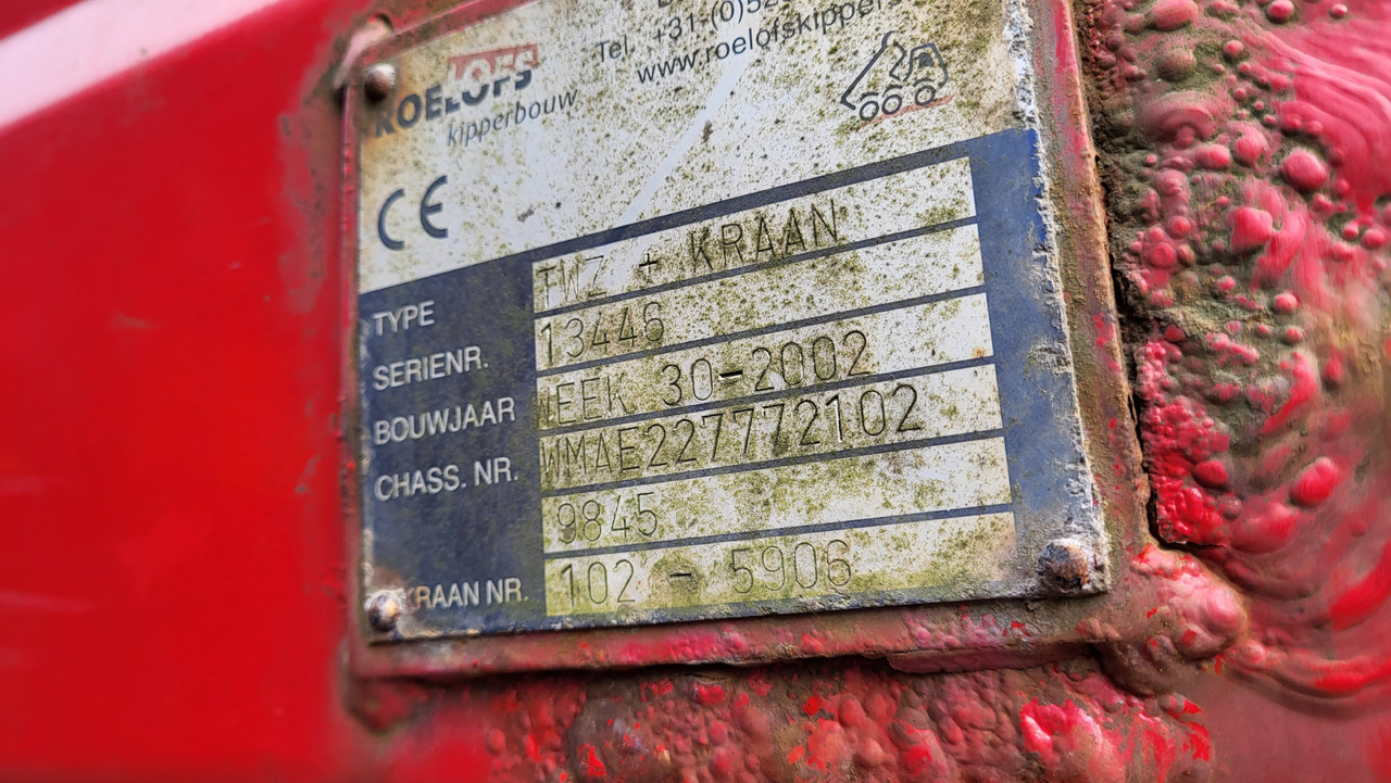 Camión volquete para transporte de materiales áridos MAN 33.414 6X6 HIAB 102 33.414: foto 14