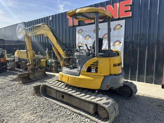 Komatsu PC55MR-3 à 22500 Euros HT - Miniexcavadora: foto 4 Komatsu PC55MR-3 à 22500 Euros HT - Miniexcavadora: foto 4