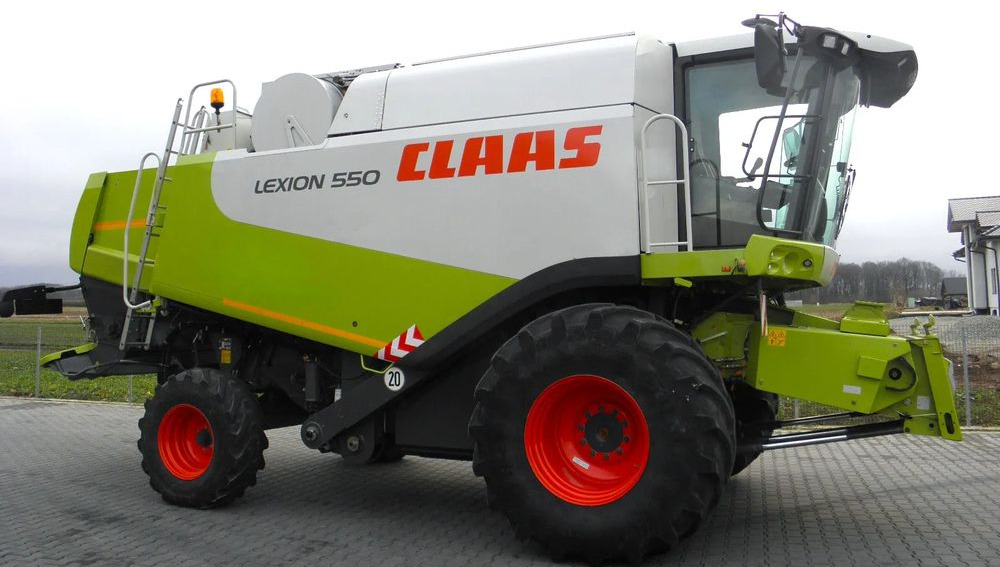 Claas Lexion 550 heder 7,5 Vario, Najbogatsza Wersja, Nie Malowany, Stan Bardzo Dobry - Cosechadora de granos: foto 4 Claas Lexion 550 heder 7,5 Vario, Najbogatsza Wersja, Nie Malowany, Stan Bardzo Dobry - Cosechadora de granos: foto 4