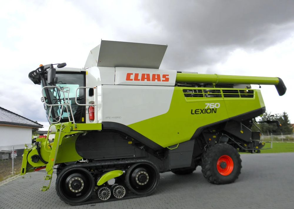 Claas Lexion 760 Terra Trac 2015 Rok, 1900 motgodzin, Heder V 930 2019 Rok, Najbogatsza Wersja, Nie Malowany, Stan Idealny - Cosechadora de granos: foto 5 Claas Lexion 760 Terra Trac 2015 Rok, 1900 motgodzin, Heder V 930 2019 Rok, Najbogatsza Wersja, Nie Malowany, Stan Idealny - Cosechadora de granos: foto 5