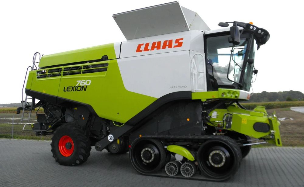 Claas Lexion 760 Terra Trac 2015 Rok, 1900 motgodzin, Heder V 930 2019 Rok, Najbogatsza Wersja, Nie Malowany, Stan Idealny - Cosechadora de granos: foto 1 Claas Lexion 760 Terra Trac 2015 Rok, 1900 motgodzin, Heder V 930 2019 Rok, Najbogatsza Wersja, Nie Malowany, Stan Idealny - Cosechadora de granos: foto 1