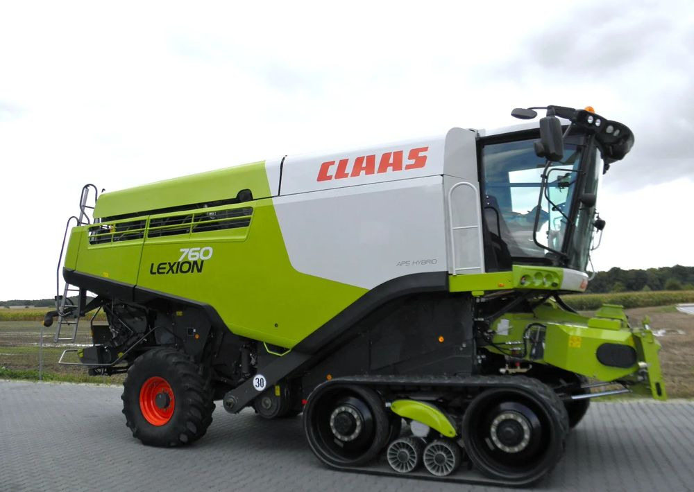 Claas Lexion 760 Terra Trac 2015 Rok, 1900 motgodzin, Heder V 930 2019 Rok, Najbogatsza Wersja, Nie Malowany, Stan Idealny - Cosechadora de granos: foto 3 Claas Lexion 760 Terra Trac 2015 Rok, 1900 motgodzin, Heder V 930 2019 Rok, Najbogatsza Wersja, Nie Malowany, Stan Idealny - Cosechadora de granos: foto 3