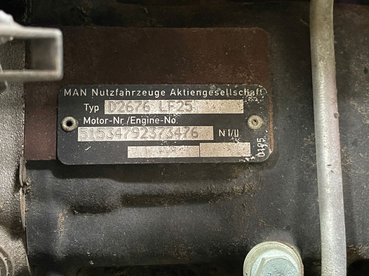 MAN MAN Motor D2676 LF25 TGS TGX D 2676 LF 25 Euro 6 - Motor para Camión: foto 5 MAN MAN Motor D2676 LF25 TGS TGX D 2676 LF 25 Euro 6 - Motor para Camión: foto 5