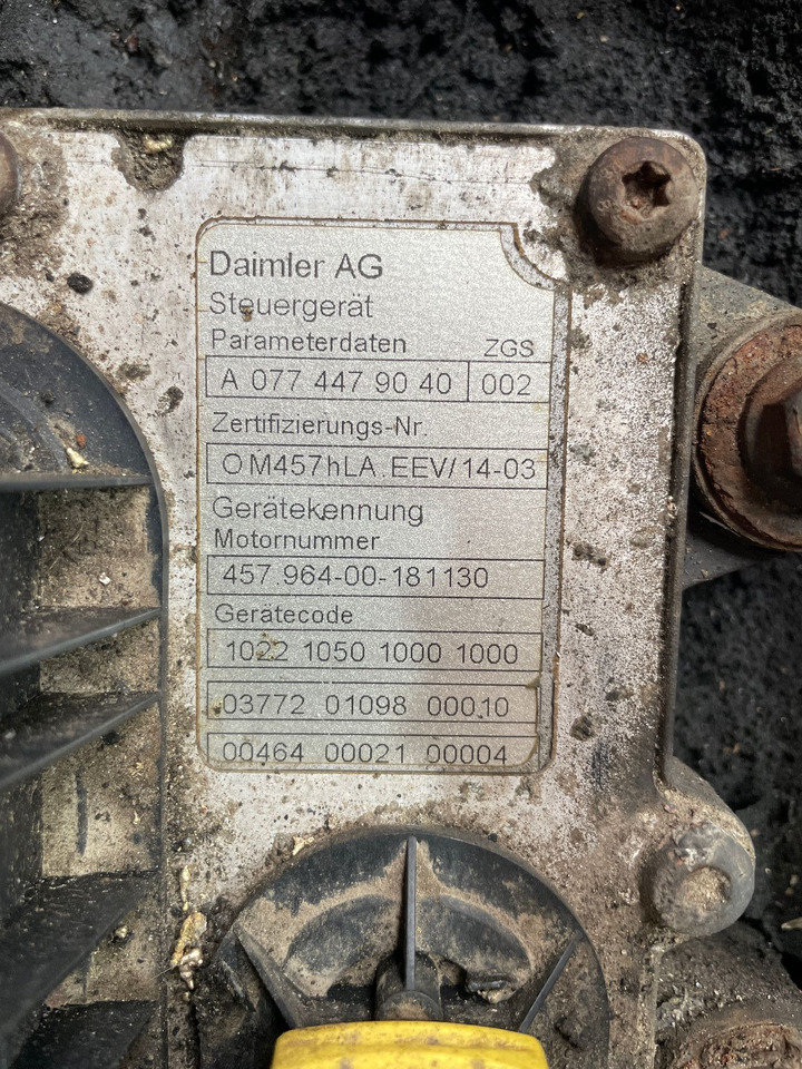 Mercedes-Benz Mercedes Motor OM 457 HLA Citaro LE EEV OM457HLA 457964 Tourismo - Motor para Autobús: foto 5 Mercedes-Benz Mercedes Motor OM 457 HLA Citaro LE EEV OM457HLA 457964 Tourismo - Motor para Autobús: foto 5