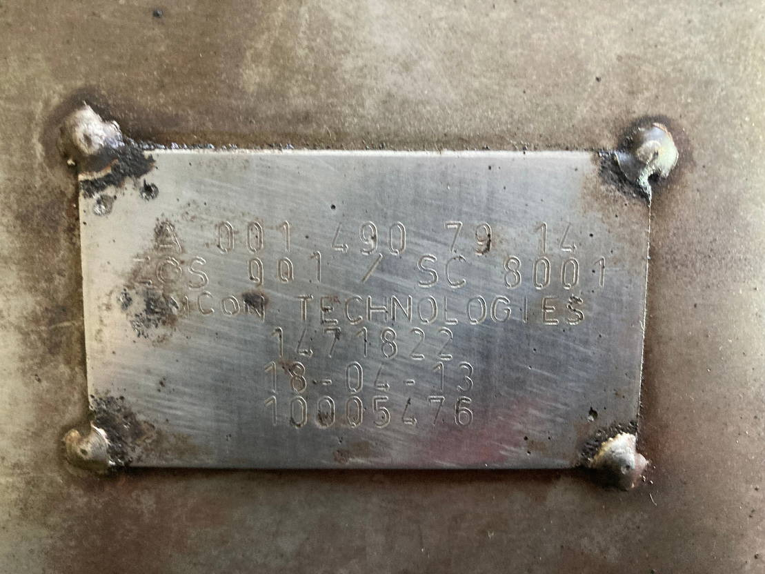 Mercedes-Benz Partikelfilter Mercedes Citaro A0014907914 Setra NF EEV Katalysato - Sistema de escape para Autobús: foto 3 Mercedes-Benz Partikelfilter Mercedes Citaro A0014907914 Setra NF EEV Katalysato - Sistema de escape para Autobús: foto 3