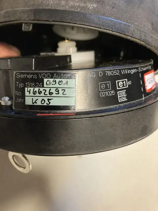 VDO Tacho Tachometer 1318.27 1318.24 VDO 1323 Fahrtenschreiber - Sistema eléctrico para Autobús: foto 2 VDO Tacho Tachometer 1318.27 1318.24 VDO 1323 Fahrtenschreiber - Sistema eléctrico para Autobús: foto 2