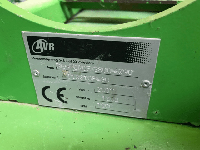 AVR GE FORCE 3800 - Maquinaria para patatas: foto 4 AVR GE FORCE 3800 - Maquinaria para patatas: foto 4