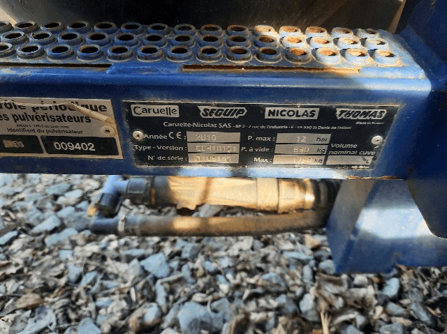 CARUELLE 1000L - Pulverizador suspendido: foto 4 CARUELLE 1000L - Pulverizador suspendido: foto 4