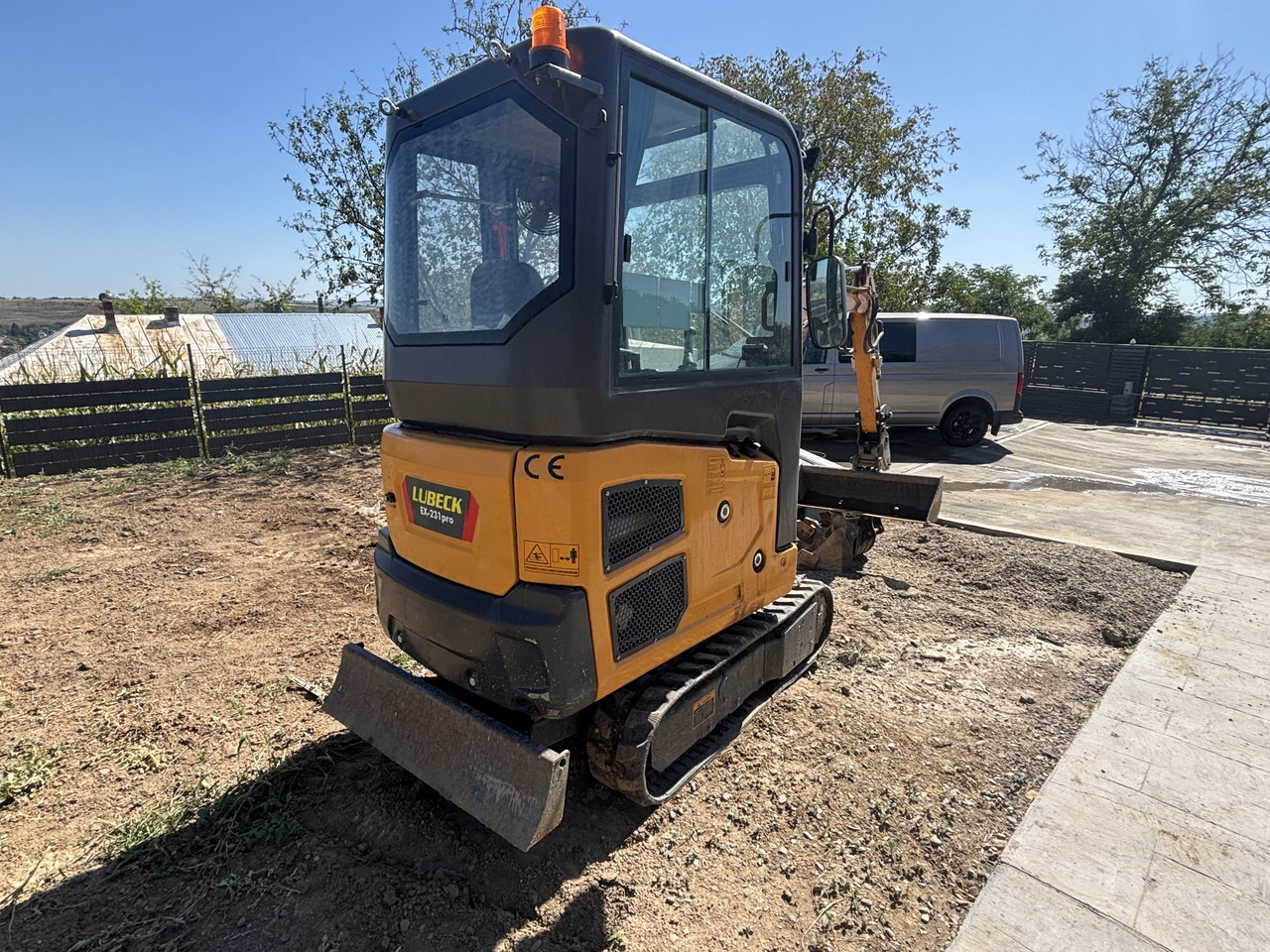 Lubeck Ex-231 Pro Excavator 2,5 T - Miniexcavadora: foto 4 Lubeck Ex-231 Pro Excavator 2,5 T - Miniexcavadora: foto 4
