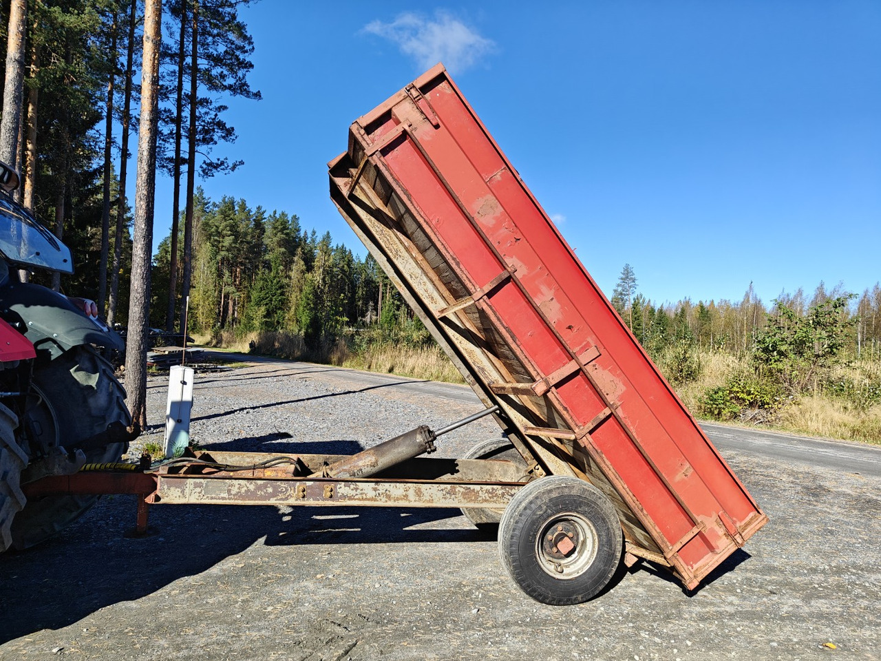Arrendamiento de Kippiperävaunu 1-akselinen Kippiperävaunu 1-akselinen: foto 7