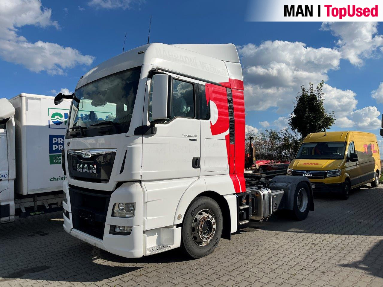 MAN TGX 18.480 4X2 BLS hydraulika - Cabeza tractora: foto 1 MAN TGX 18.480 4X2 BLS hydraulika - Cabeza tractora: foto 1